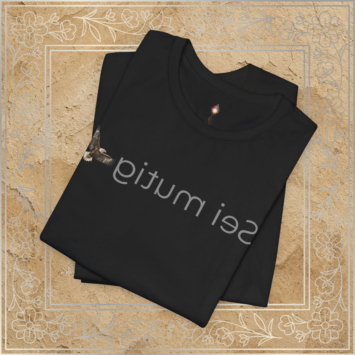 Mirror Message - "Sei mutig" (Be brave)