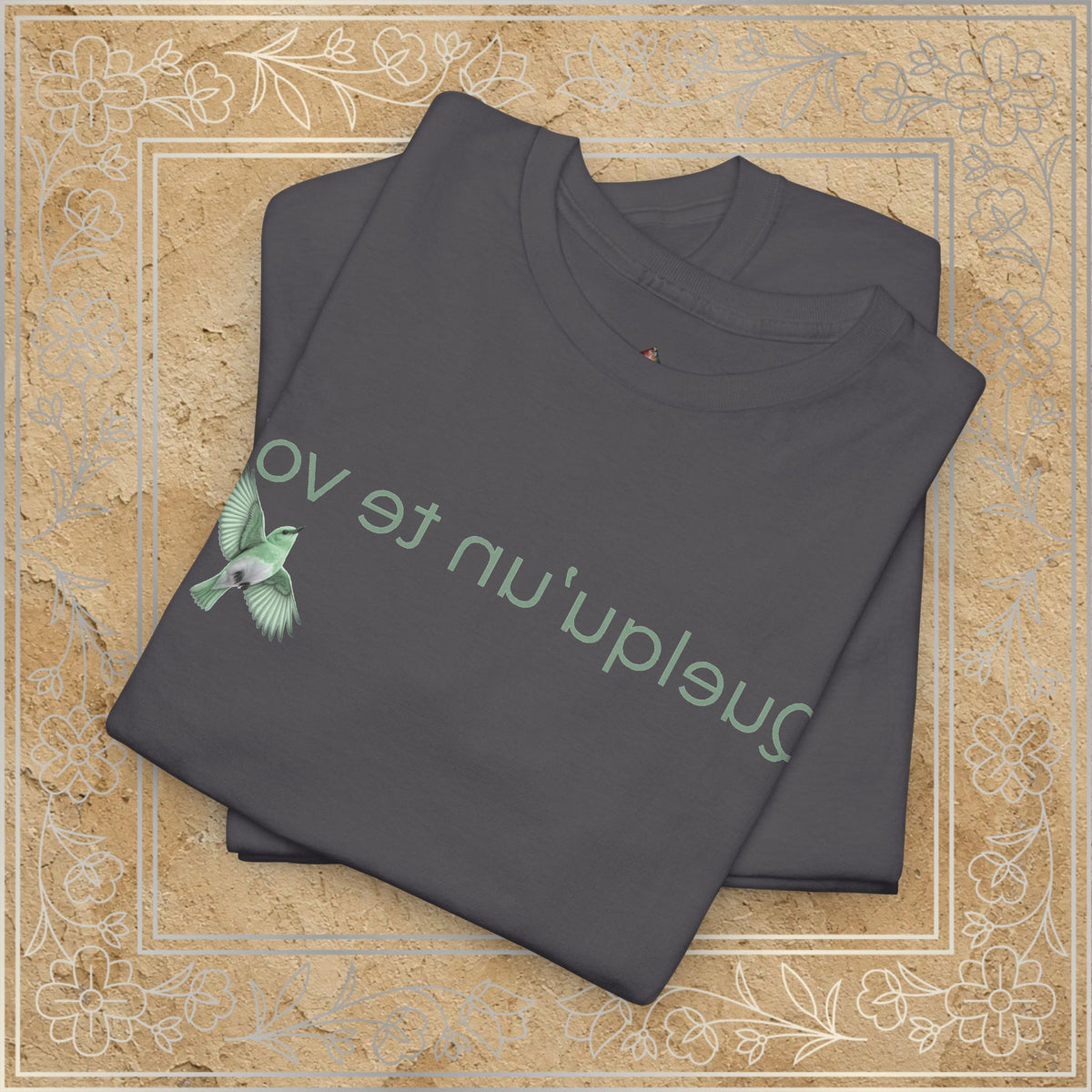 Mirror Message - "Quelqu’un te voit" (Someone sees you)