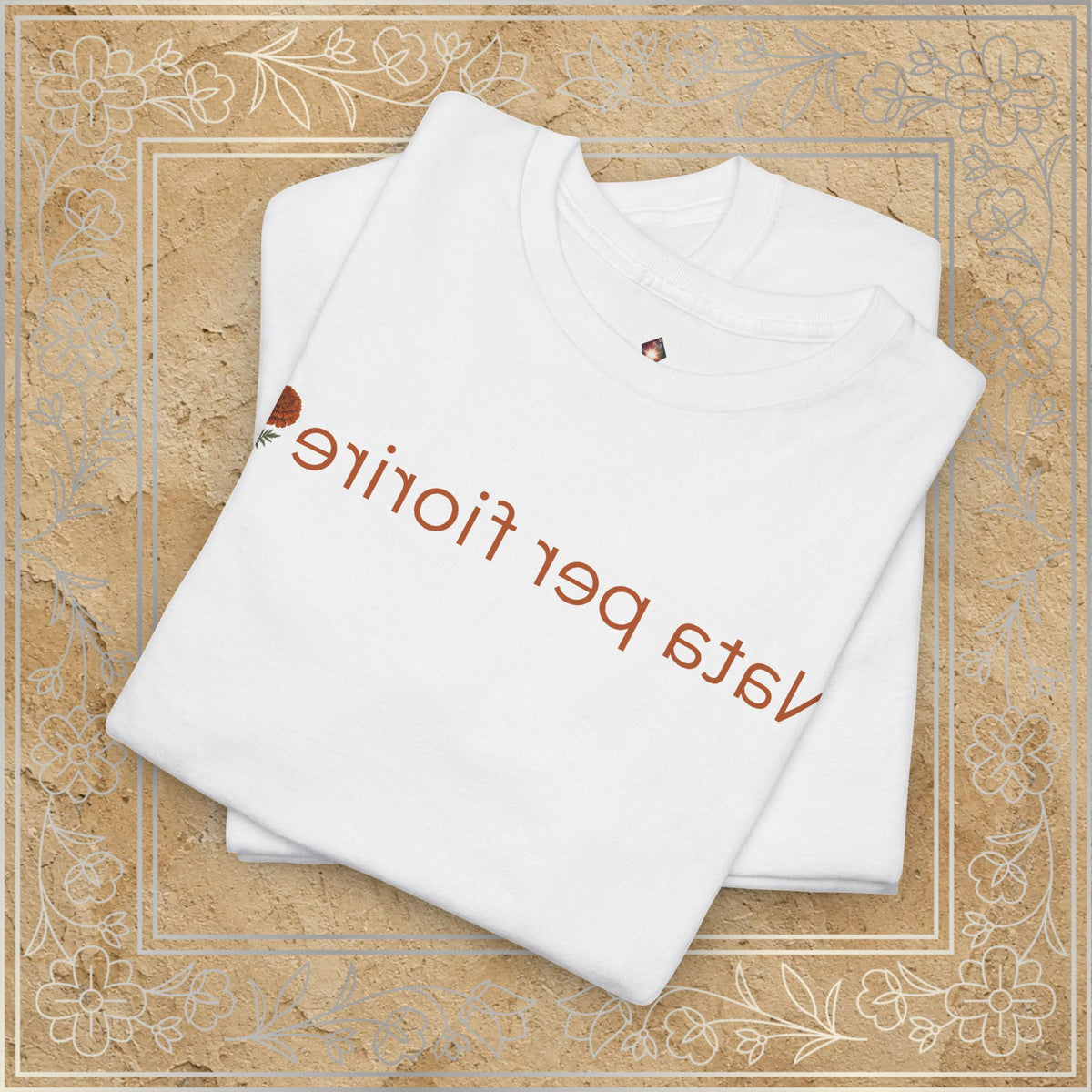Mirror Message - "Nata per fiorire" (Born to bloom)