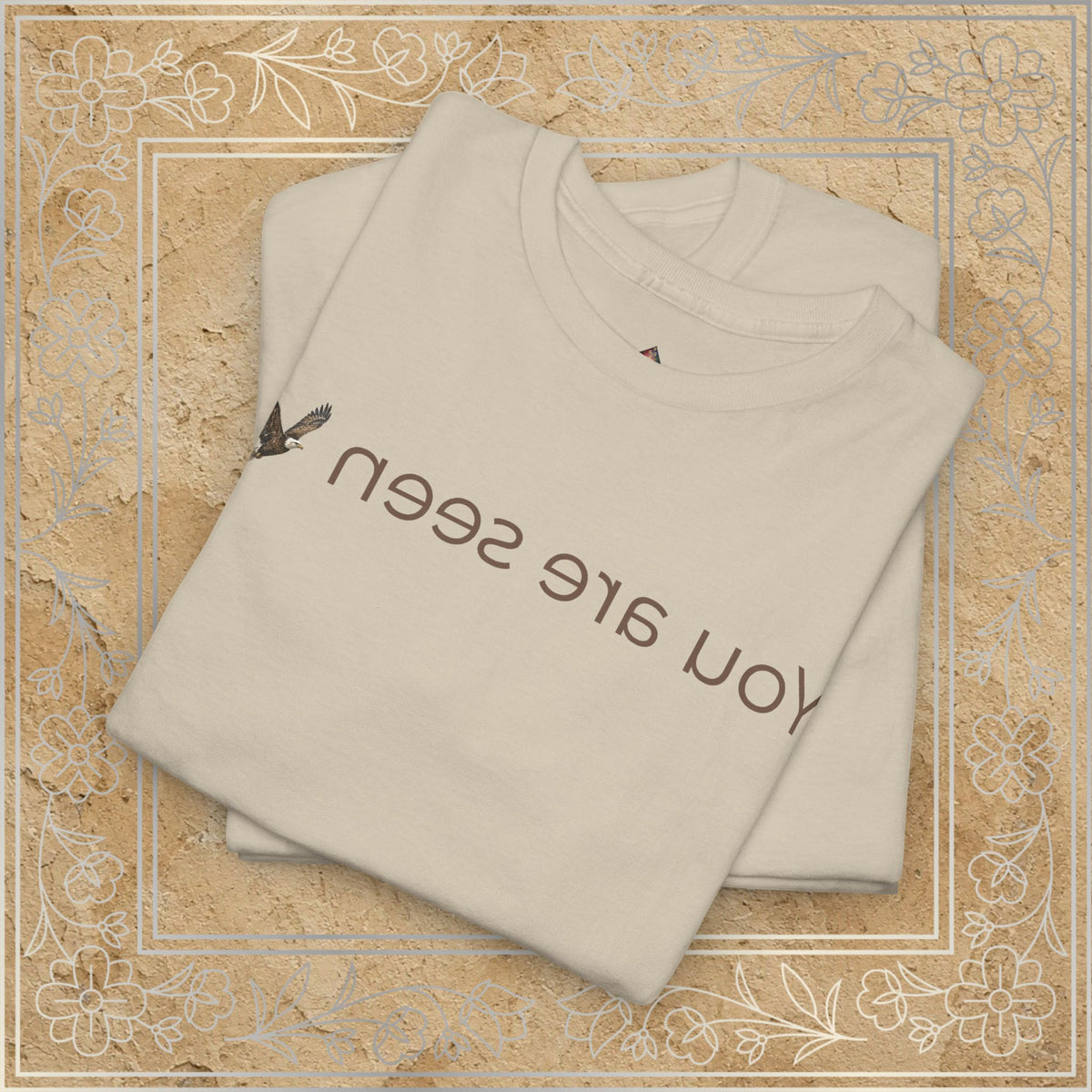 Mirror Message - "You are seen"