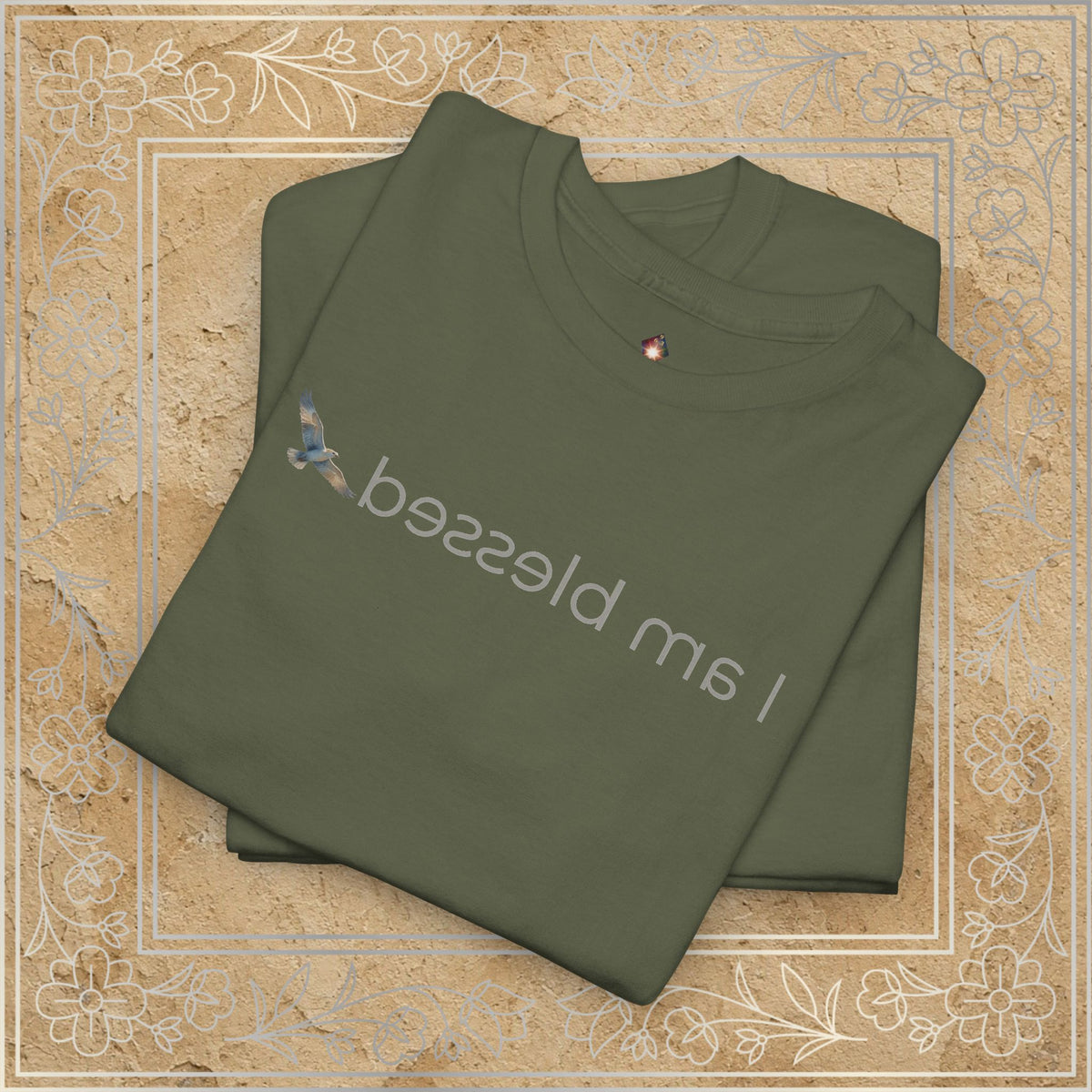 Mirror Message - "I am blessed"