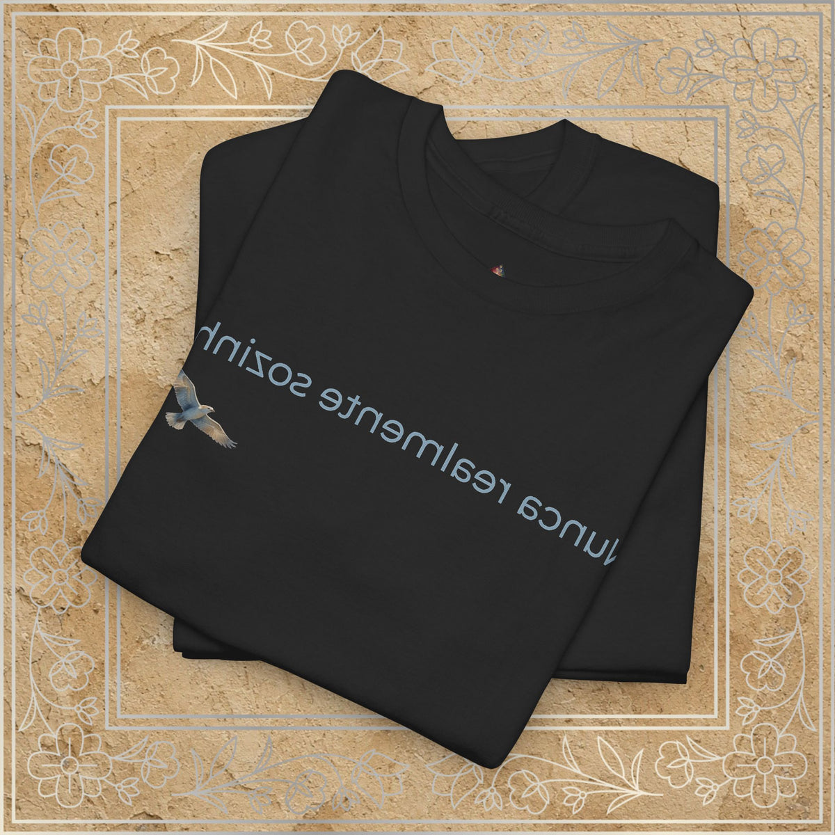 Mirror Message - "Nunca realmente sozinho" (Never truly alone)