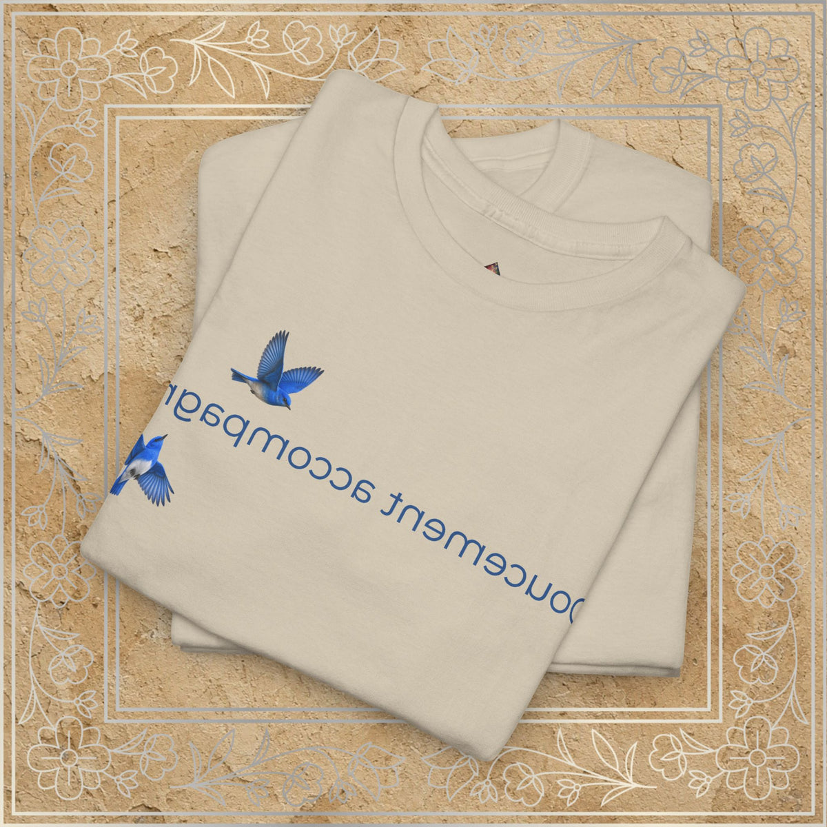 Mirror Message - "Doucement accompagné" (Softly accompanied)