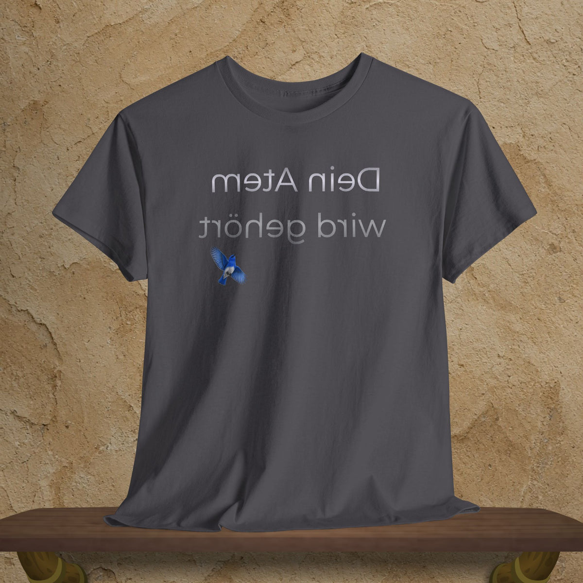 Mirror Message - "Dein Atem wird gehört" (Your breath is heard)