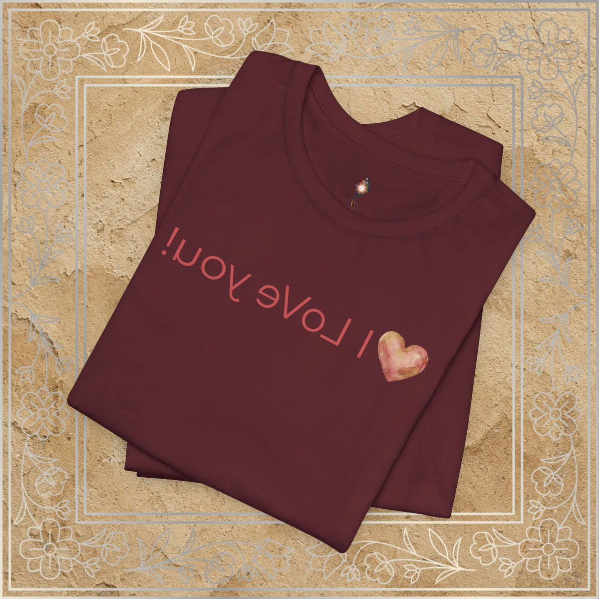 Mirror Message - "I LoVe you"