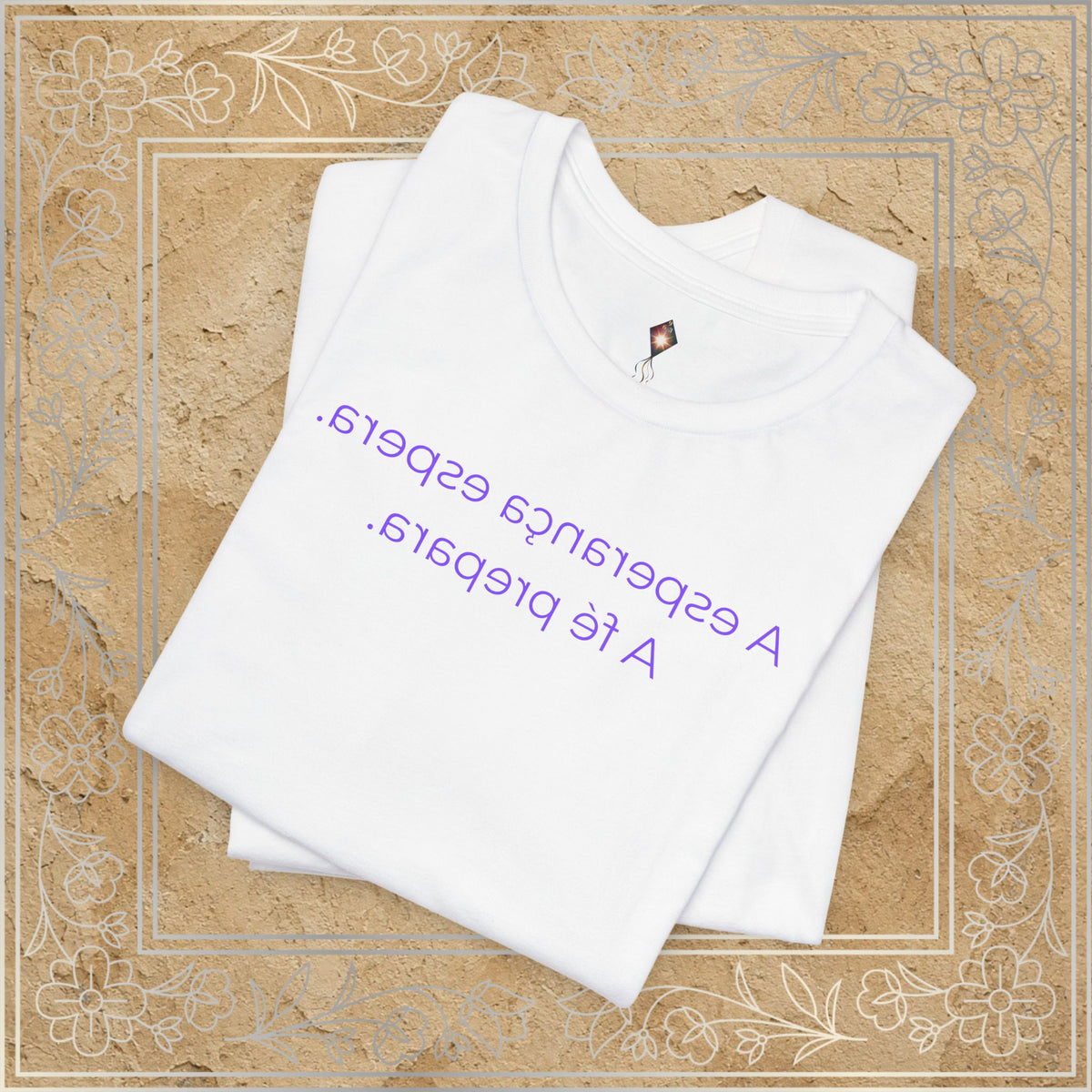 Mirror Message - "A esperança espera. A fé prepara"