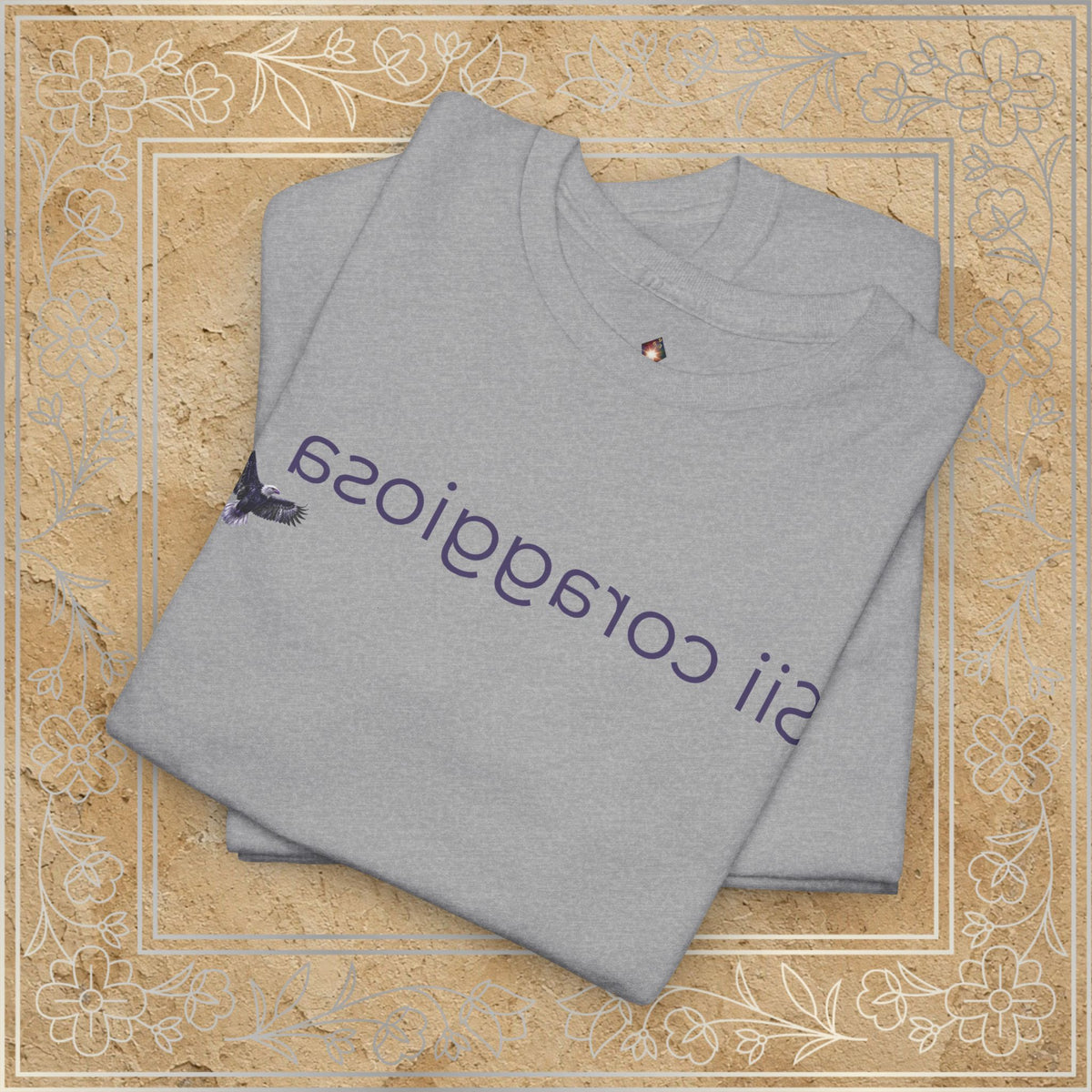 Mirror Message - "Sii coraggiosa" (Be brave)