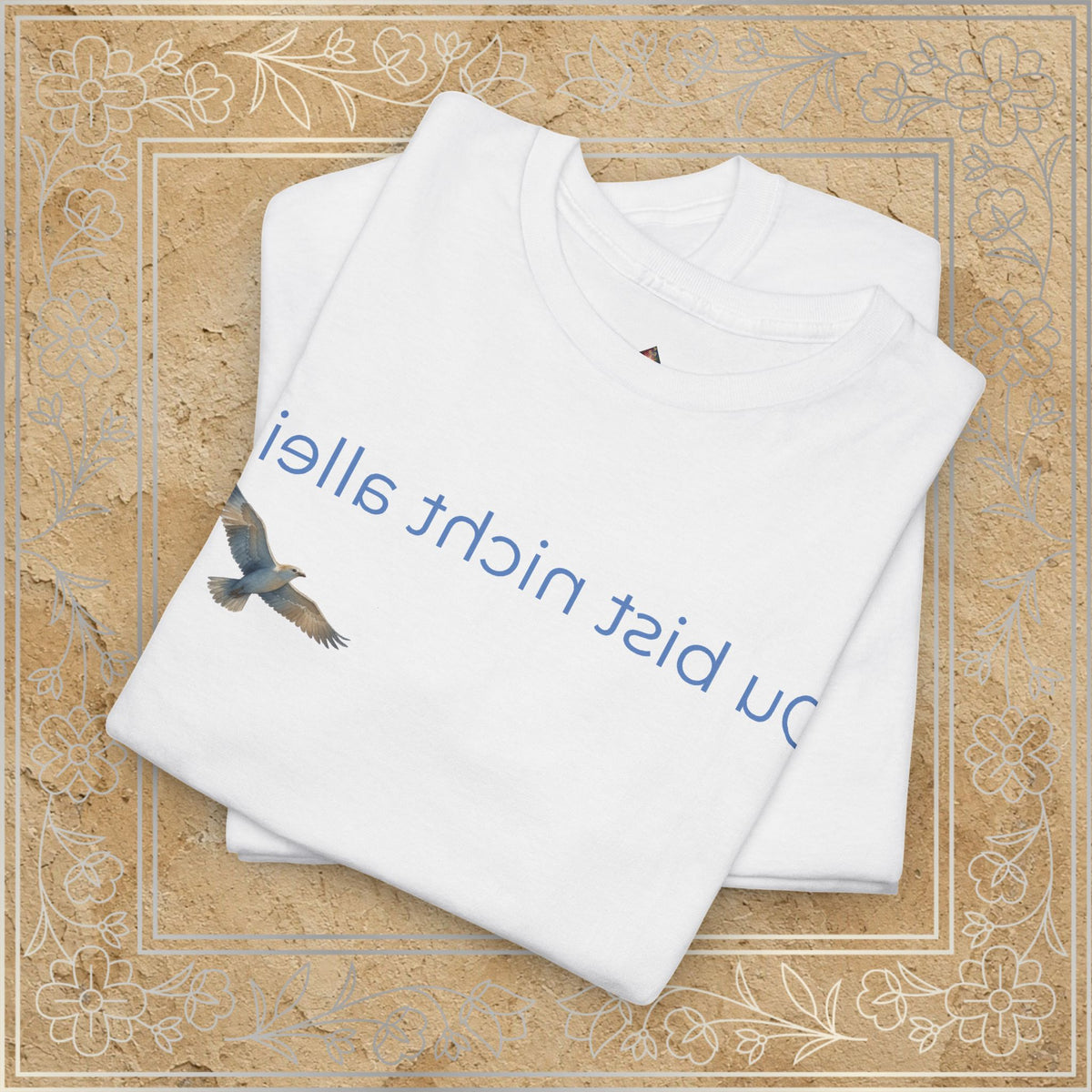 Mirror Message - "Du bist nicht allein" (You are not alone)