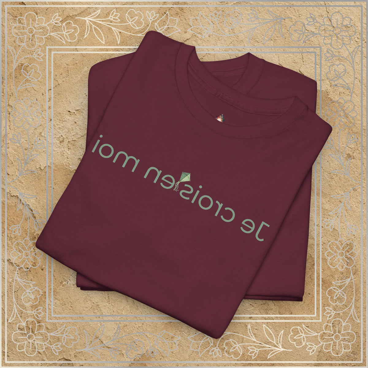 Mirror Message - "Je crois en moi"