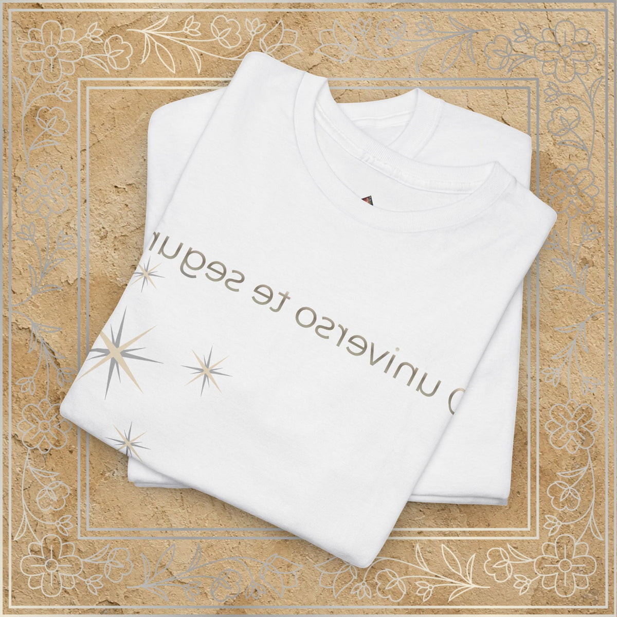 Mirror Message - "O universo te segura" (Universe holds you)