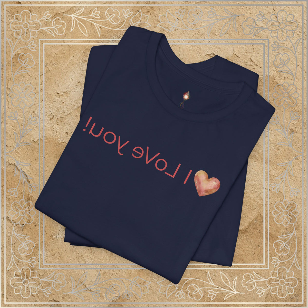 Mirror Message - "I LoVe you"