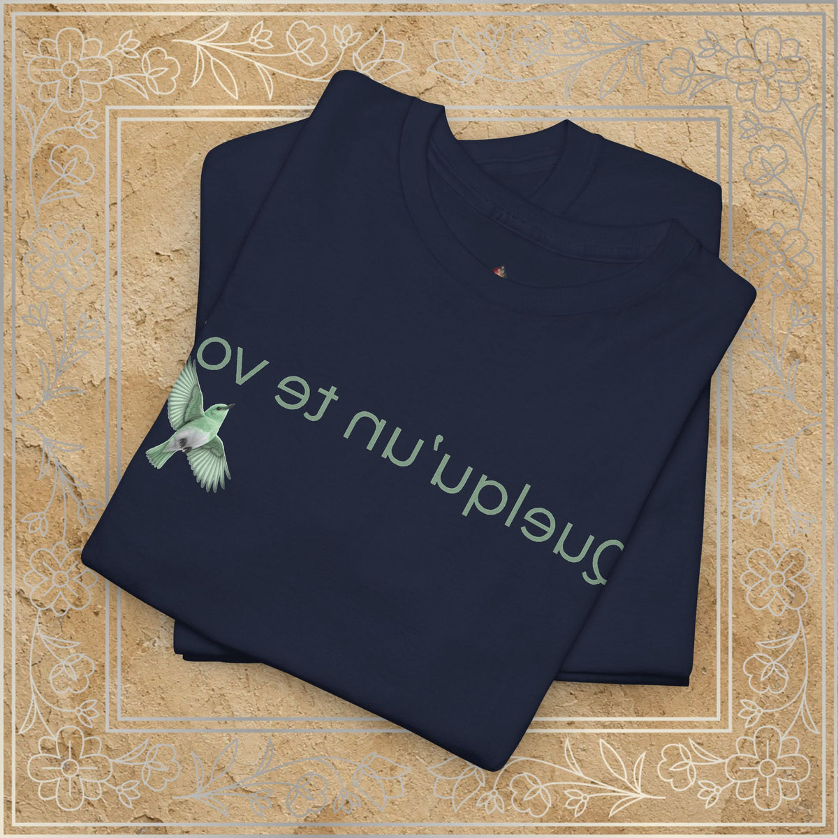 Mirror Message - "Quelqu’un te voit" (Someone sees you)