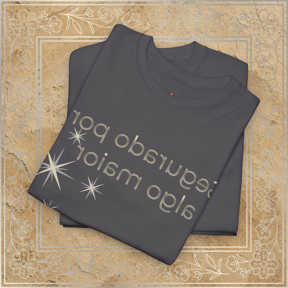 Mirror Message - "Segurado por algo maior" (Held by something larger)