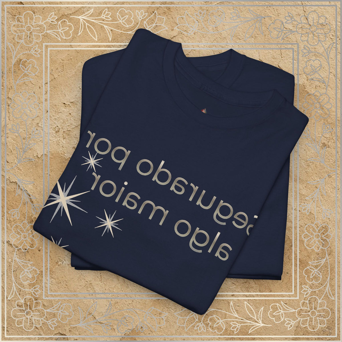 Mirror Message - "Segurado por algo maior" (Held by something larger)