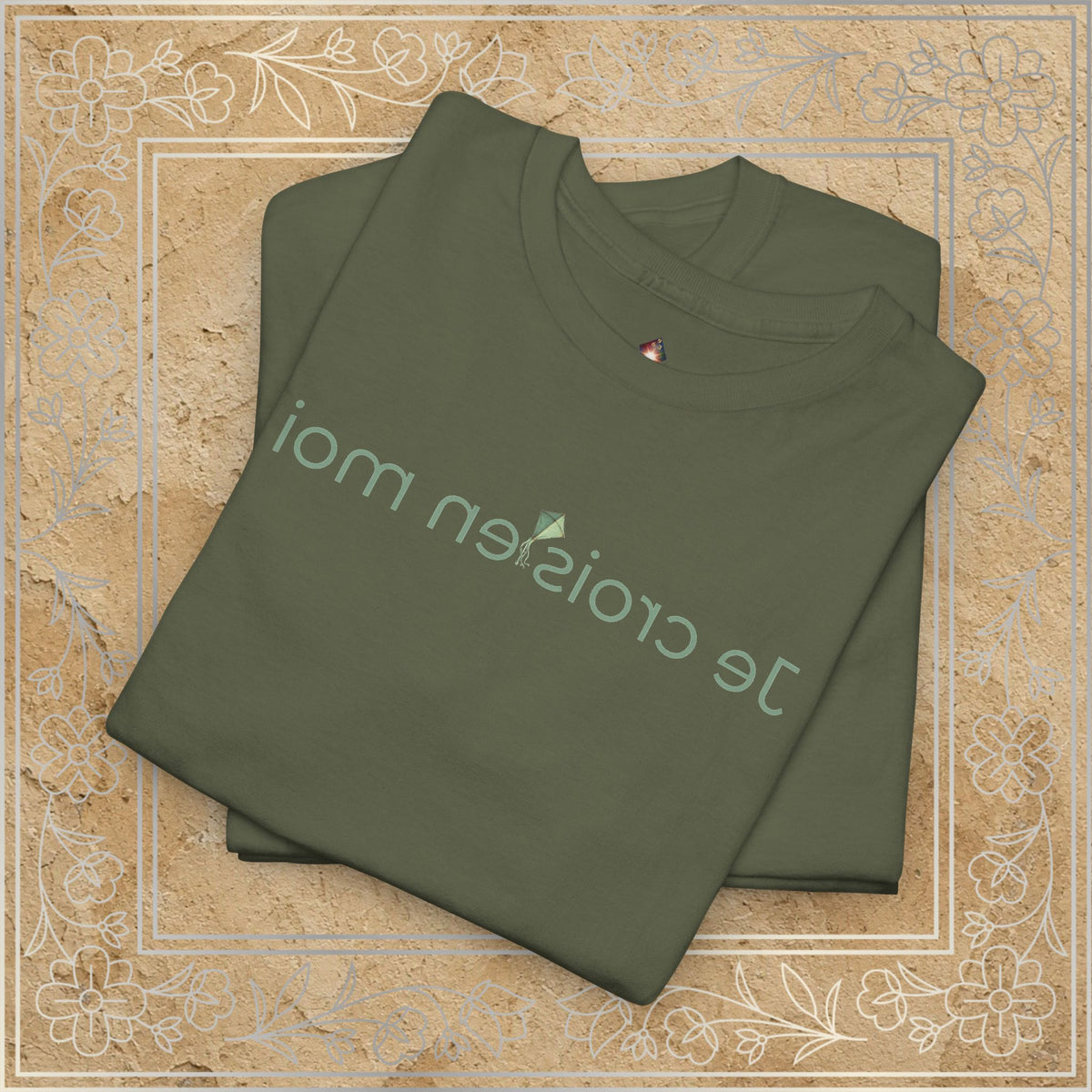 Mirror Message - "Je crois en moi"