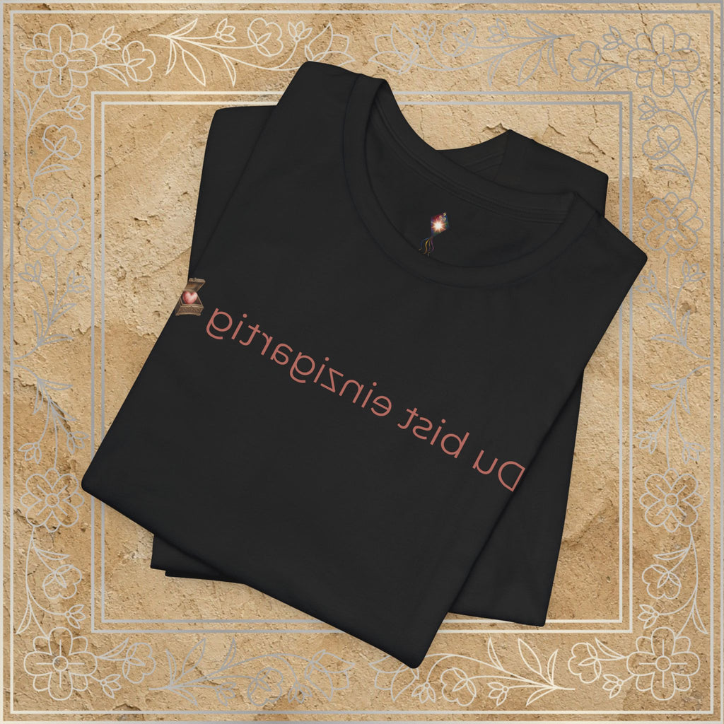 Mirror Message - "Du bist einzigartig" (You are unique)