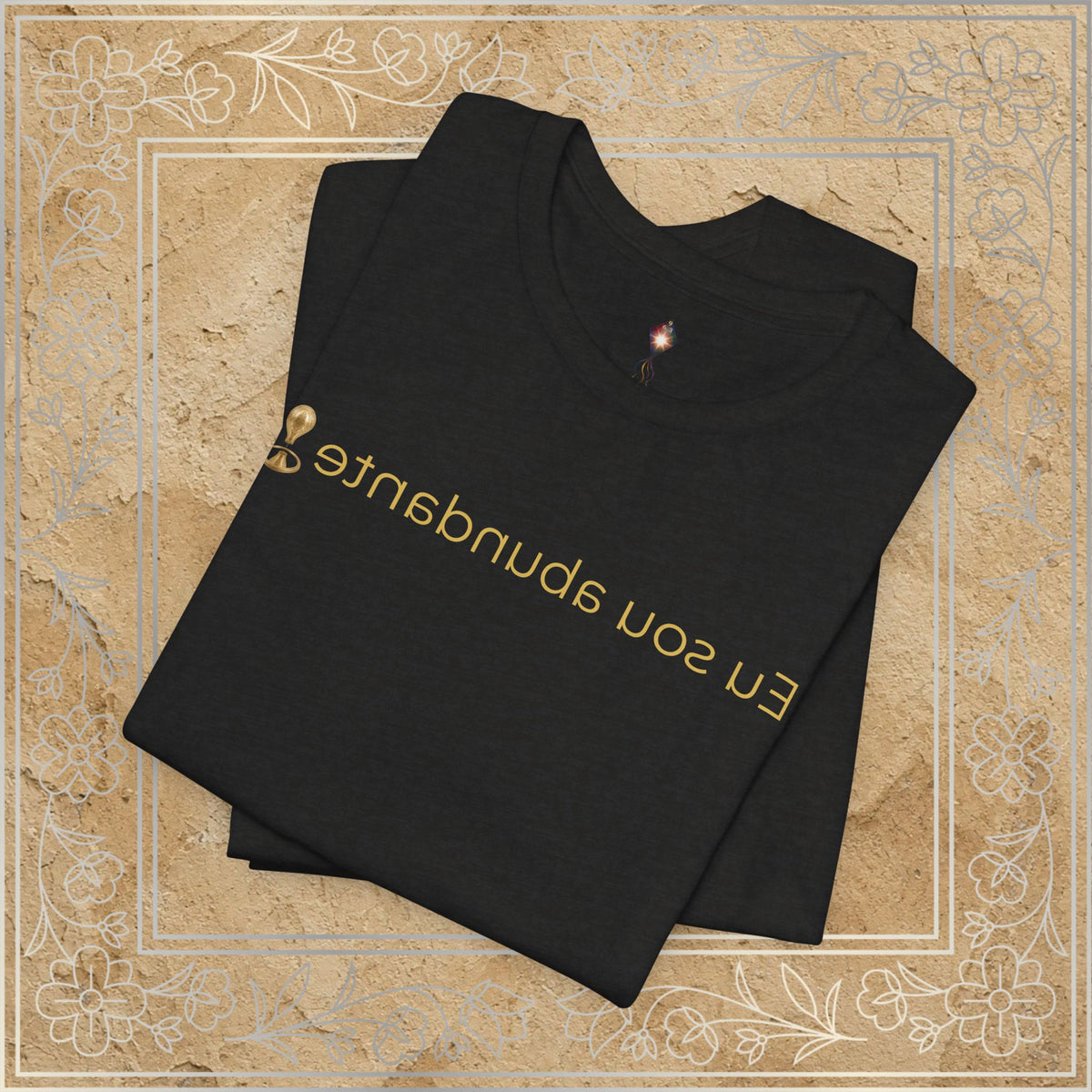 Mirror Message - "Eu sou abundante" (I am abundant)