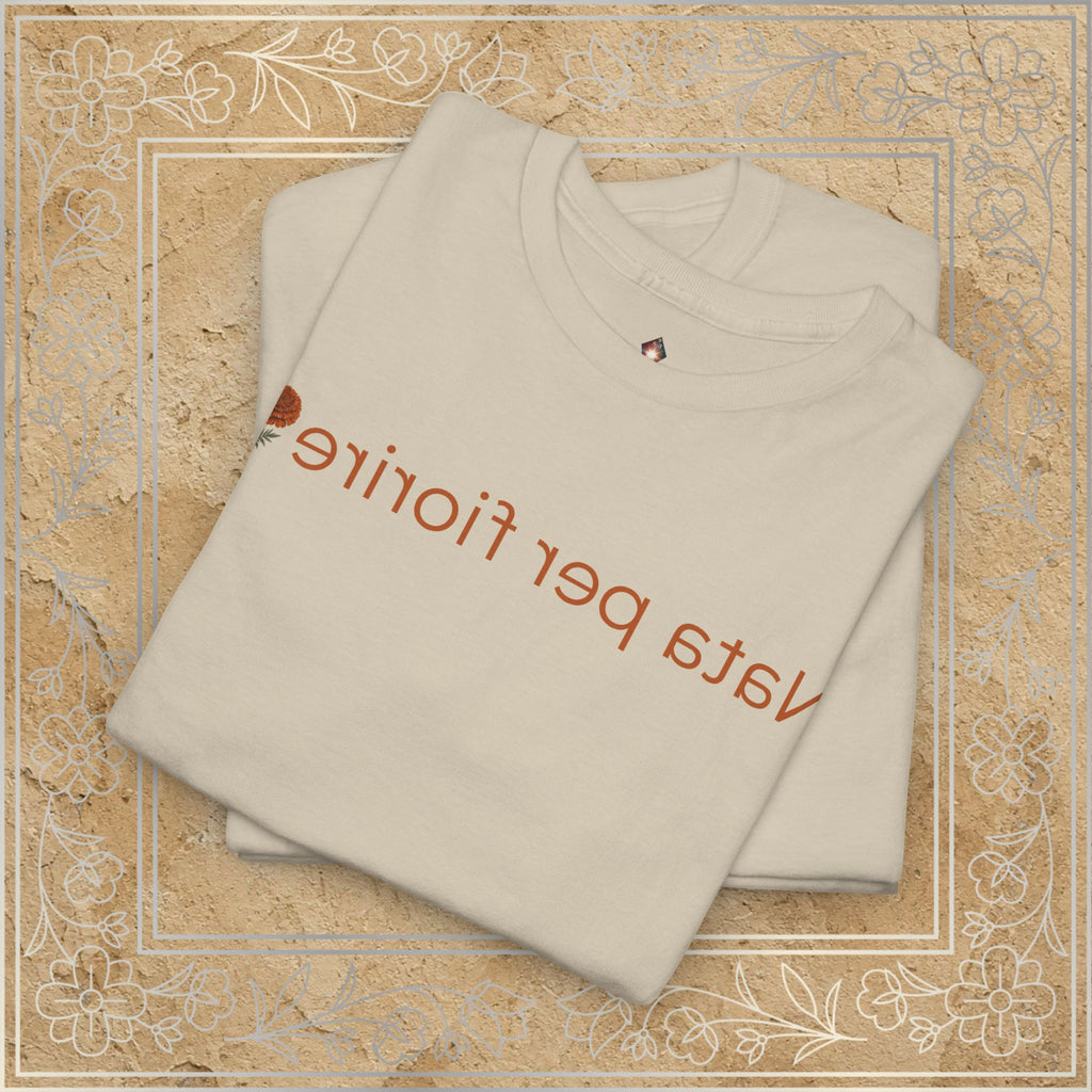 Mirror Message - "Nata per fiorire" (Born to bloom)