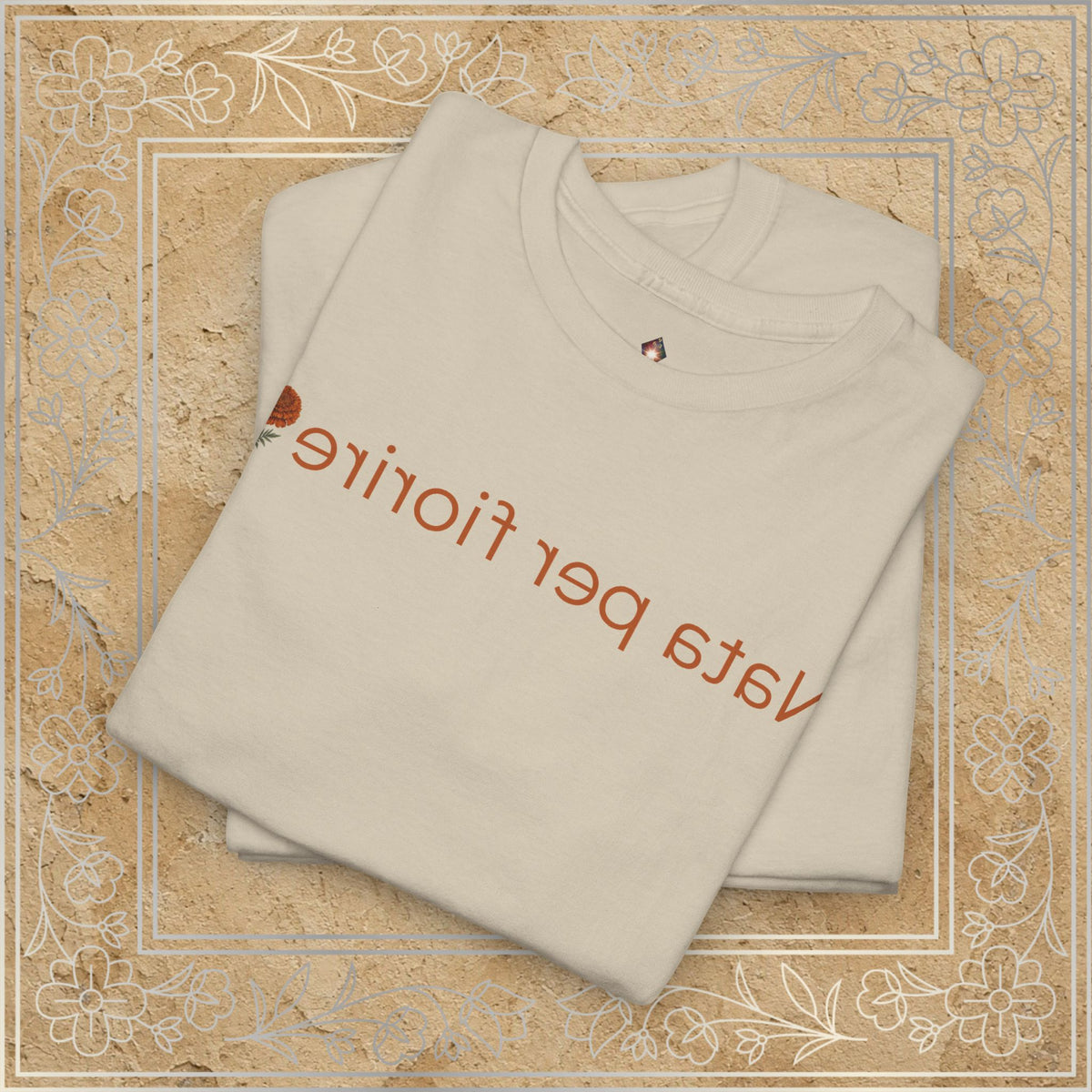 Mirror Message - "Nata per fiorire" (Born to bloom)