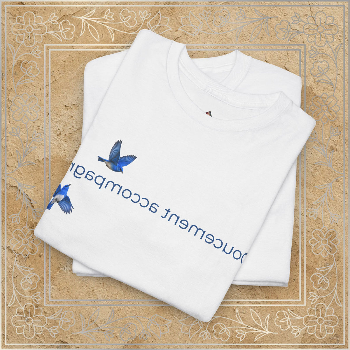 Mirror Message - "Doucement accompagné" (Softly accompanied)