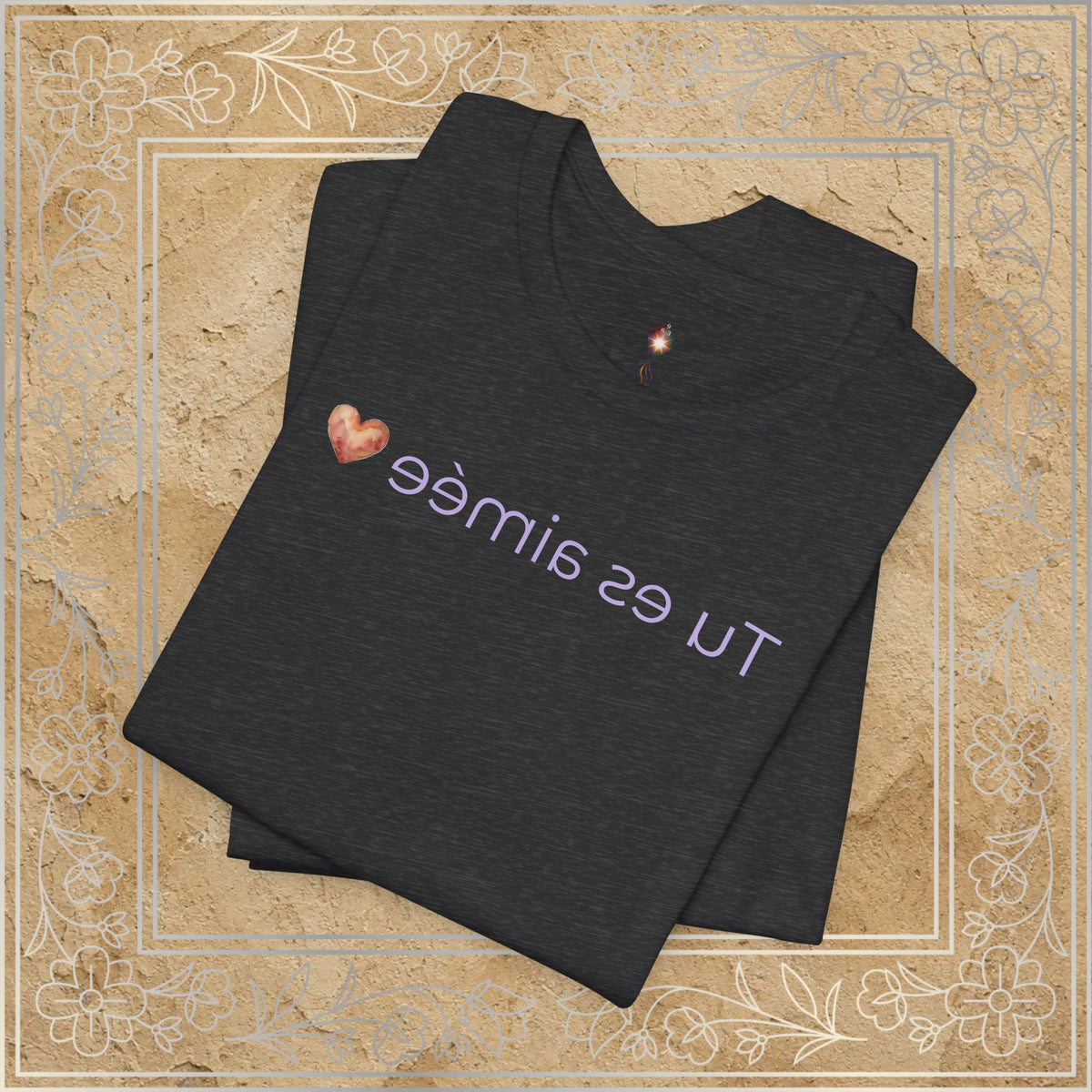 Mirror Message - "Tu es aimée"